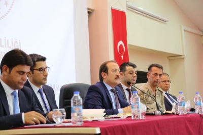 Okul Güvenliği Toplantısı, Vali Ali Hamza Pehlivan Başkanlığına Gerçekleştirildi