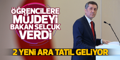 Okullara 2 yeni ara tatil