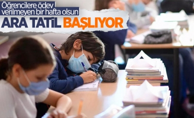 Okullarda ilk ara tatil için geri sayım