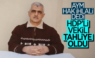 Ömer Faruk Gergerlioğlu'na tahliye kararı