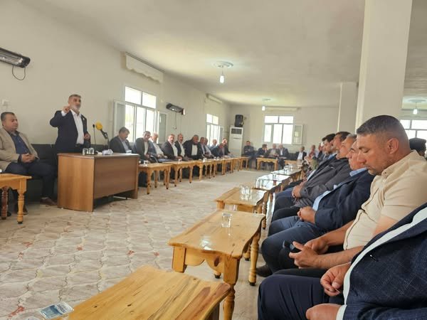 OMERKA Aşireti Teke köyde (Xırabeneriya) Düzenlenen yemek programında buluştu