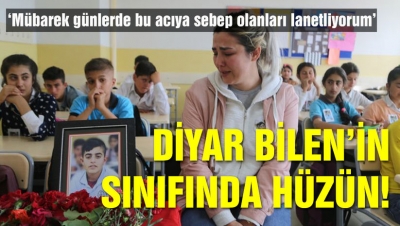 PKK’lıların Saldırısında Ölen Öğrencinin Sınıfında Hüzünlü Dersbaşı