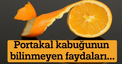 Portakal kabuğunun bilinmeyen faydaları…