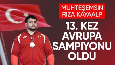 Rıza Kayaalp tarihe geçti! 13. kez Avrupa şampiyonu oldu