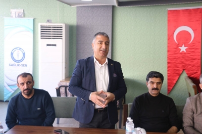 Sağlık-Sen Üyeleri İdil’de Kahvaltıda bir araya geldi