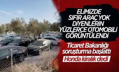 Sıfır otomobilleri stokladığı iddia edilen Honda Türkiye'den açıklama