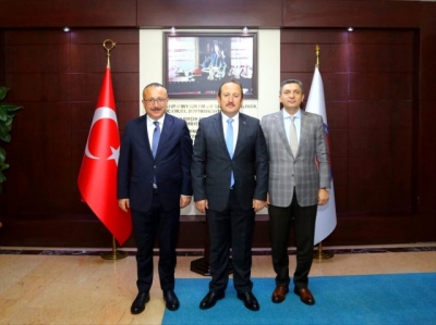 Siirt ve Batman valilerinden Şırnak Valisi Pehlivan'a ziyaret