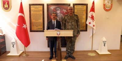 Şırnak 23’üncü Piyade Tümen Komutanı Tümgeneral Hakan Tunç Göreve Başladı.