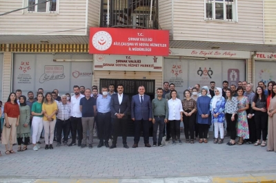 Şırnak Aile Ve Sosyal Hizmetler İl Müdürü Muzaffer Akçam Şırnak’a Veda Etti.