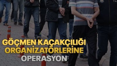 Şırnak dahil 4 ilde 63 göçmen kaçakçılığı organizatörü yakalandı