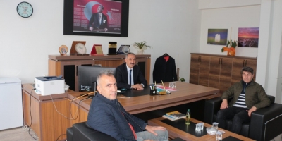 Şırnak Gazeteciler Cemiyeti’nden İdil Milli Eğitim Müdürlüğüne 