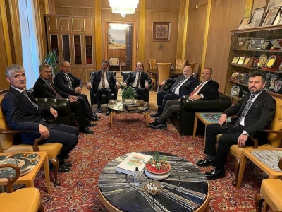 Şırnak Heyetinden TBMM Başkan Vekili Süreyya Sadi Bilgeç'e Ziyaret.