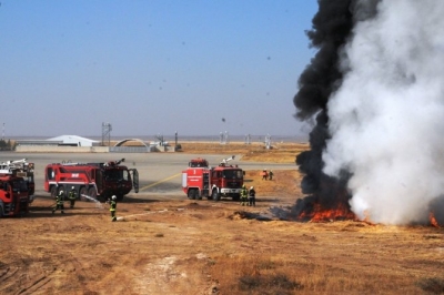 Şırnak Şerafettin Elçi Havalimanı'nda uçak kazası tatbikatı yapıldı
