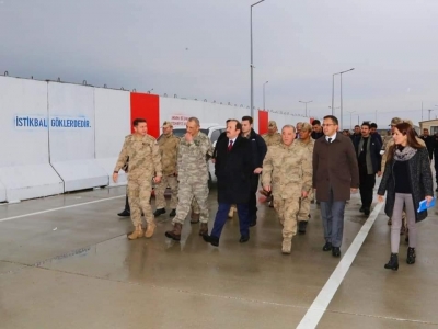 Şırnak Valisi Ali Hamza Pehlivan, Jandarma Taktik İHA Birlik Komutanlığını Ziyaret Etti