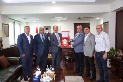 Şırnak Valisi Ali Hamza Pehlivan, Ziraat Odası Başkanlarıyla Toplantı Gerçekleştirdi