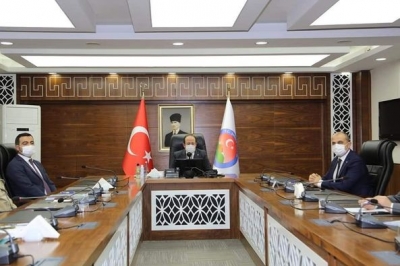 Şırnak Valisi Ali Hamza Pehlivan Başkanlığında il Pandemi Kurulu Toplantısı Gerçekleştirildi 