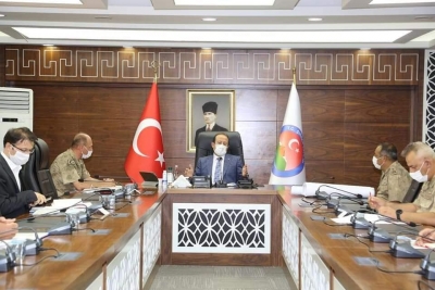 Şırnak Valisi Ali Hamza Pehlivan Başkanlığında Güvenlik Değerlendirme Toplantısı Yapıldı. 