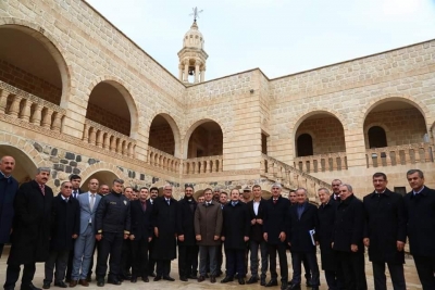 Şırnak Valisi Ali Hamza Pehlivan idil Öğündük Köyünde Süryani Vatandaşlarımızın Yeni Yılını Kutladı 
