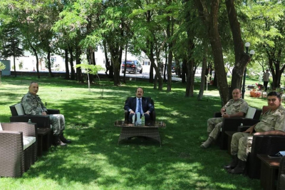 Şırnak Valisi Ali Hamza Pehlivan, 23. Piyade Tümen Ve Jandarma Bölge Komutanlığ'ını Ziyâret Etti. 