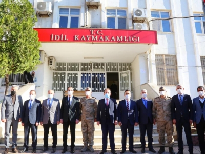  Şırnak Valisi Ali Hamza Pehlivan, İdil İlçemizi Ziyaret Etti.