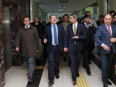 Şırnak Valisi Ali Hamza Pehlivan İdil'de Ziyâret Ve İncelemelerde Bulundu. 