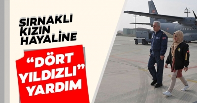 Şırnaklı kızın hayaline 