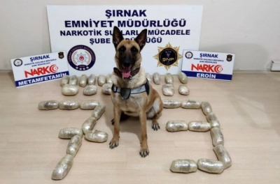 Şırnak'ta 16 kilogram eroin ele geçirildi
