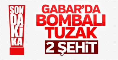 Şırnak'ta 2 asker şehit oldu