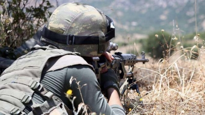 Şırnak'ta 2 PKK'lının etkisiz hale getirilmesi.