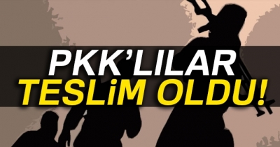 Şırnak'ta 4'ü kadın 6 PKK’lı teslim oldu 