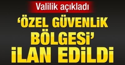 Şırnak'ta 54 Alan Özel Güvenlik Bölgesi İlan Edildi