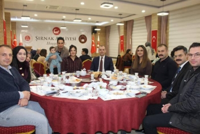  Şırnak’ta Adliye Personeli İftarda Buluştu