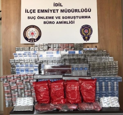 Şırnak'ta kaçakçılık ve asayiş operasyonlarına 66 gözaltı