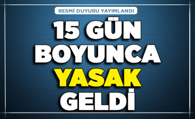 Şırnak'ta Kovid-19 tedbirleri kapsamında eylem ve etkinlikler 15 gün yasaklandı