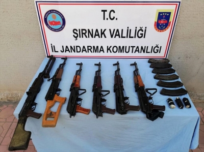 Şırnak'ta PKK’lılara Ait Silah ve Mühimmat Bulundu