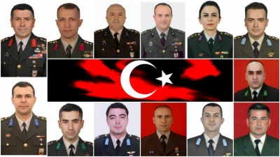 Şırnak'ta şehit düşen 13 asker anıldı