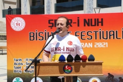 Şırnak'ta 'ŞEHRİ-NUH Bisiklet Festivali Başladı 