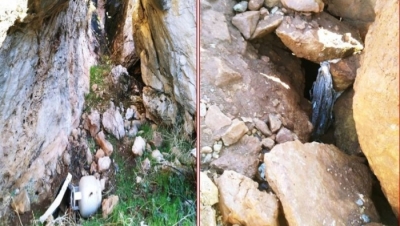 Şırnak'ta toprağa gömülü patlayıcılar bulunup, imha edildi