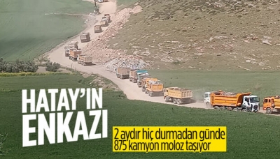 Süleyman Soylu açıkladı! Kırıkhan'da yıkık bina enkazının %70'i kaldırıldı