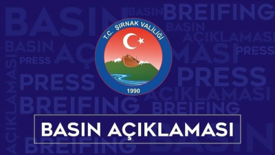 Taciz Olayı ile ilgili Şırnak Valiliğinden Açıklama!