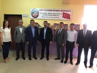 Tarsuslu şehidin adı idil’deki kütüphanede yaşatılacak