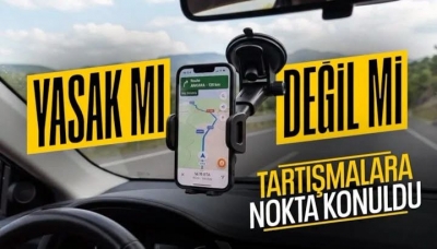 Tartışmaların odağındaki araç içi telefon tutucular ve multimedya sistemleri için karar verildi
