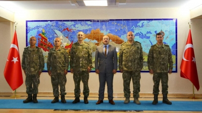 Tayinleri Çıkan Komutanlar, Şırnak Valisi Ali Hamza Pehlivan’ı Ziyaret Etti