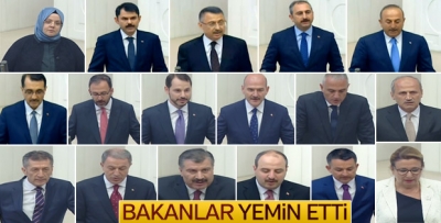 TBMM'de yemin töreni