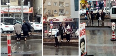 Tehlikeli geçiş…