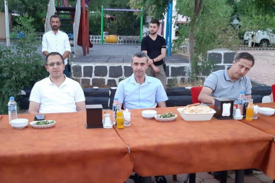 Tekirdağ ili Çerçezköy İlçe Jandarma Komutanlığına Atanan Serkan ENGİN Onuruna Yemek Verildi
