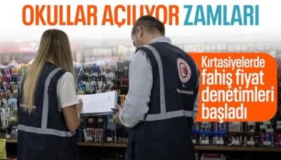 Ticaret Bakanlığı okulların açılmasına günler kala denetimlerini artırdı
