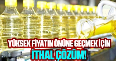 TMO 25 bin ton ayçiçek yağı ithal edecek