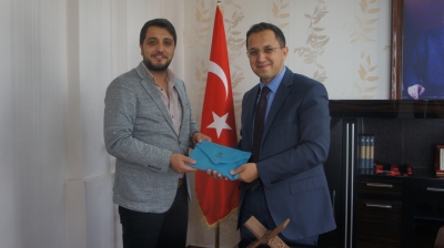 TÜGVA’dan İdil Kaymakamı Ve Belediye Başkan Vekili Zafer  Sağ’a ziyaret    