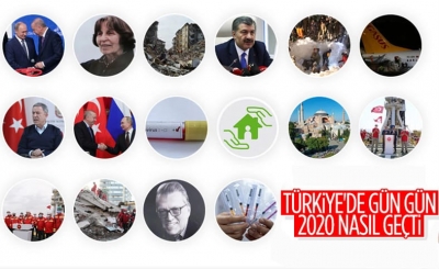 Türkiye 2020'yi böyle geçirdi 